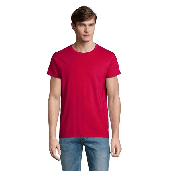 SOLS Mens Crusader Organic T-Shirt - Fuchsia