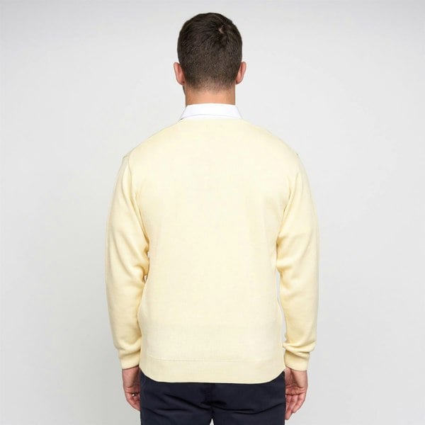 Gabicci G00K01 Mens Vee Neck Sweater Gabicci Classic  - CORN