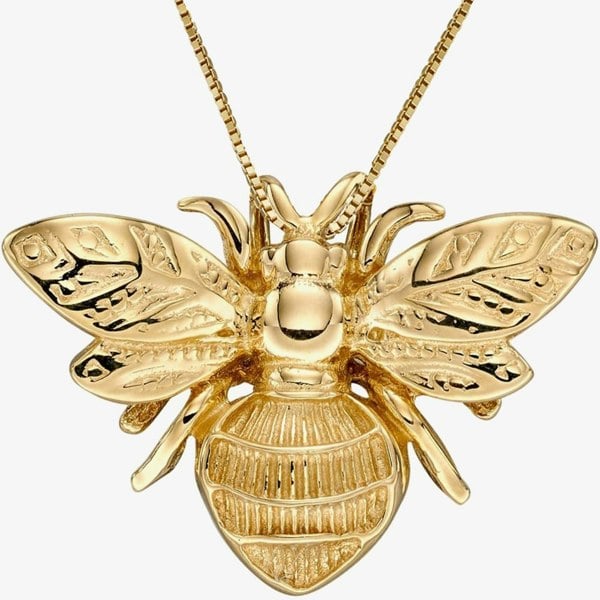 T. H. Baker 9ct Yellow Gold Bumblebee Necklace GP2151 GN141