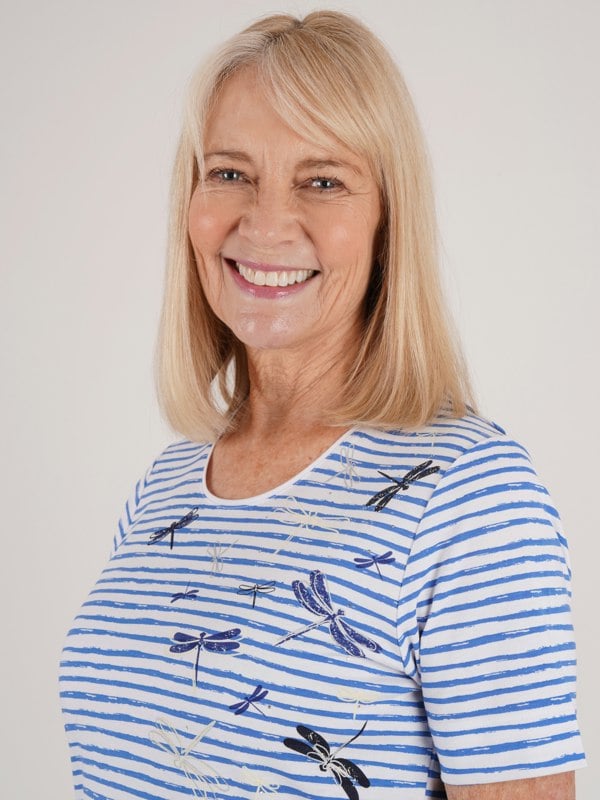 TIGI-Wear Dragonfly Stripe Top