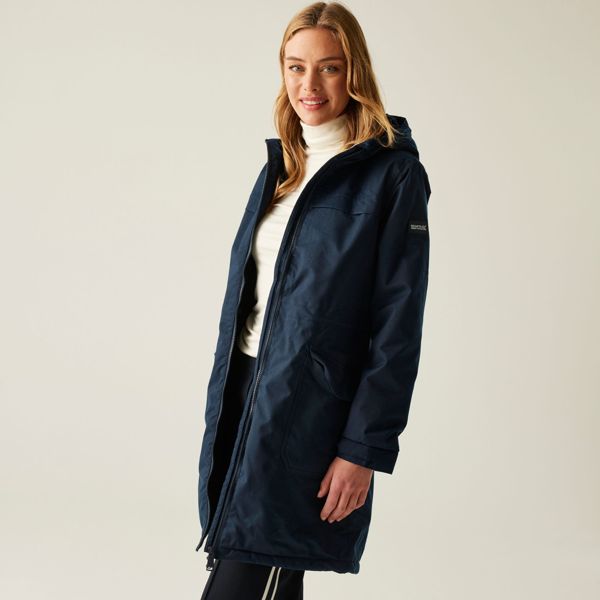 Regatta Womens/Ladies Romine II Waterproof Jacket - Navy Marl