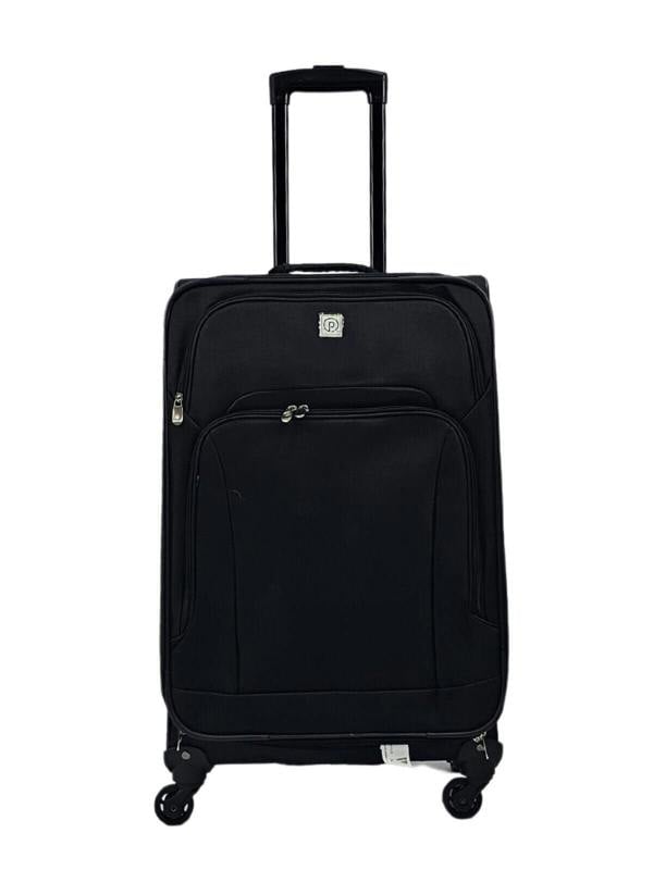 Infinity Luggage Lightweight Soft Shell Luggage Suitcase Travel Set