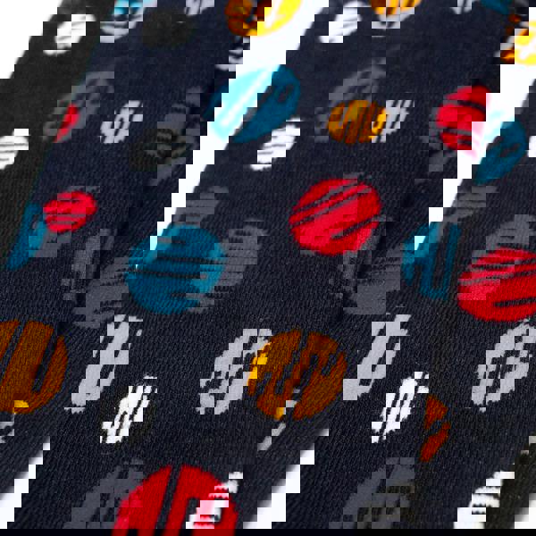 Jemsox Line Spot Design Mens Socks – Organic Cotton Crew