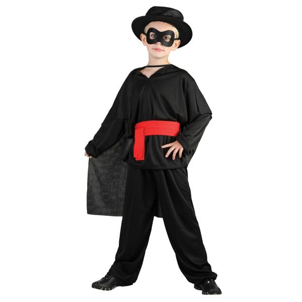 Bristol Novelty Childrens/Boys Bandit Costume - Black/Red - 