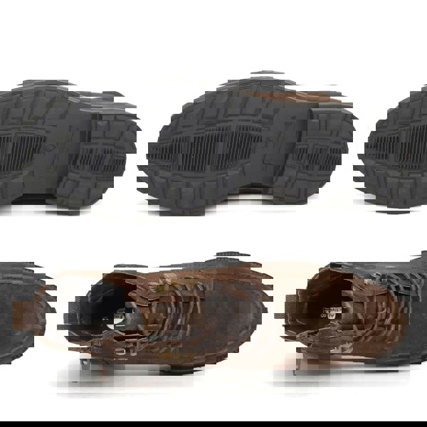 HX London Ealing Suede Lace Up Boots