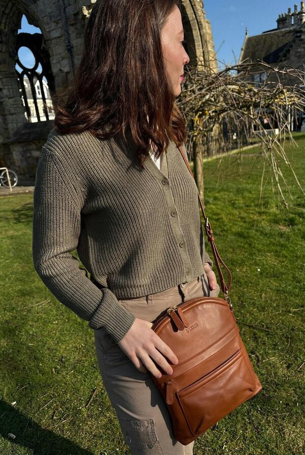 SADDLER Kimberley Leather Crossbody Bag -  Handmade by Saddler