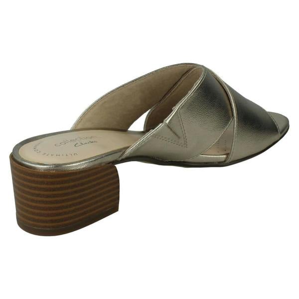 Clarks Ladies Clarks Casual Backless Sandals Caroleigh Erin
