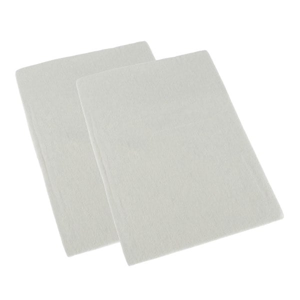 HOMESCAPES Brushed Cotton Fitted Cot Sheet Pair 100% Cotton