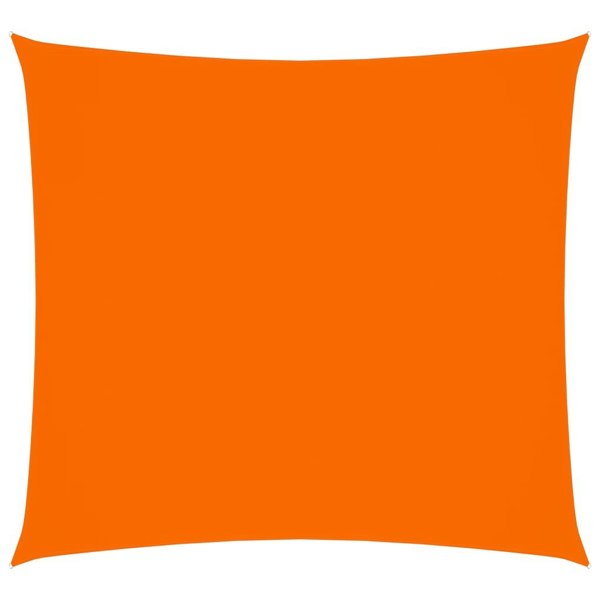 Berkfield Sunshade Sail Oxford Fabric Square 3.6x3.6 m Orange