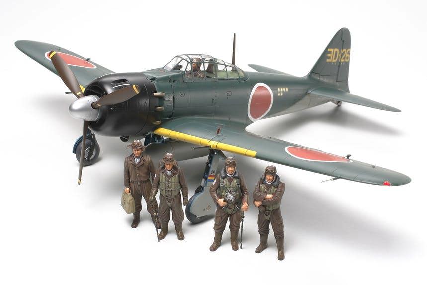 Tamiya Mitsibushi A6M5/5a Zero Fighter Zeke (1:48 Scale)