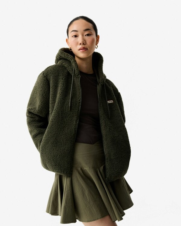 Hunter Bonelle Womens Borg Fleece Jacket  - Kambaba