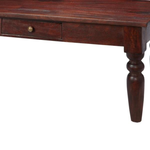 Wyld Haus Oxford Mahogany Mango Wood Coffee Table 1 Drawer