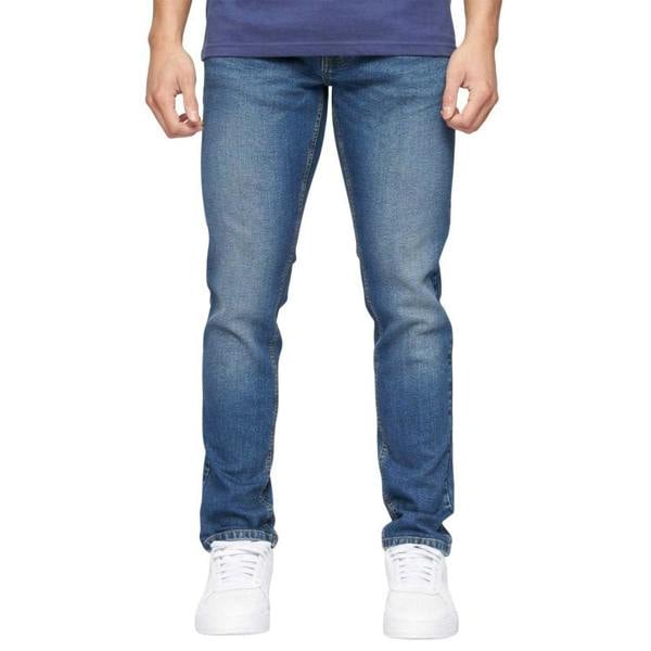 Crosshatch Mens Buraca Slim Jeans - Stone Wash
