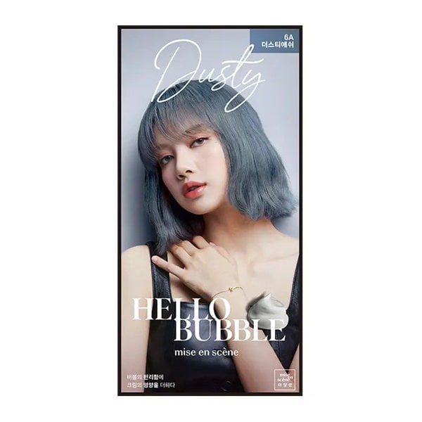 MISE EN SCÈNE All New Hello Bubble x BLACKPINK Hair Colour Kit #6A Dusty Ash