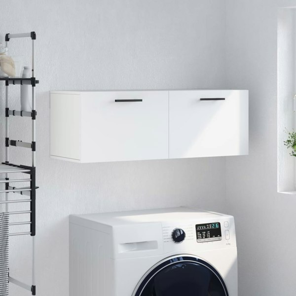 Berkfield Wall Cabinet White 100x36.5x35 cm Engineered Wood