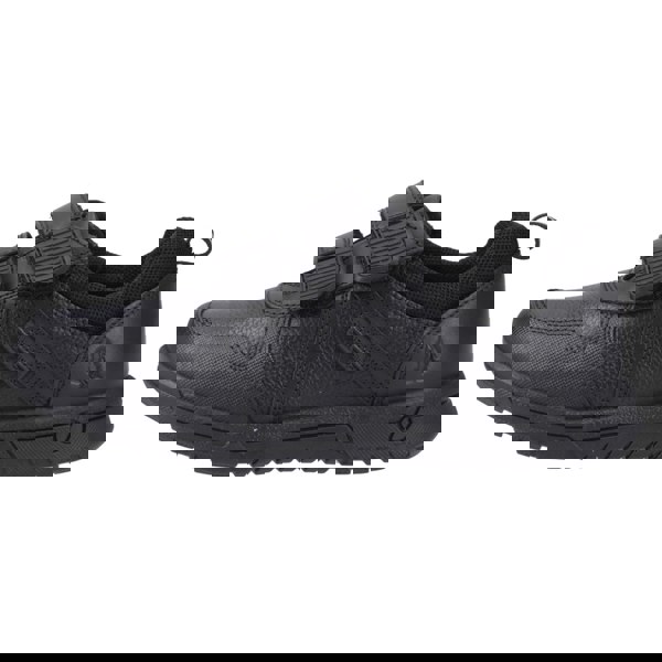Hush Puppies Spencer Junior Leather Boys's Black Shoes