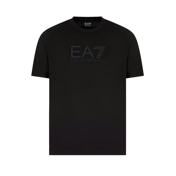 Emporio Armani EA7 EA7 Emporio Armani Visibility Tonal Logo T-Shirt Black