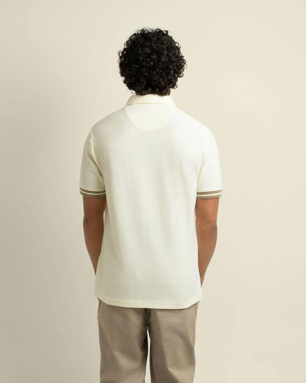 Larsson & Co Odin - Textured Polo Shirt