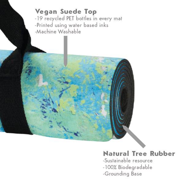 Kati Kaia Thalassa Blue Gallery Yoga Mat