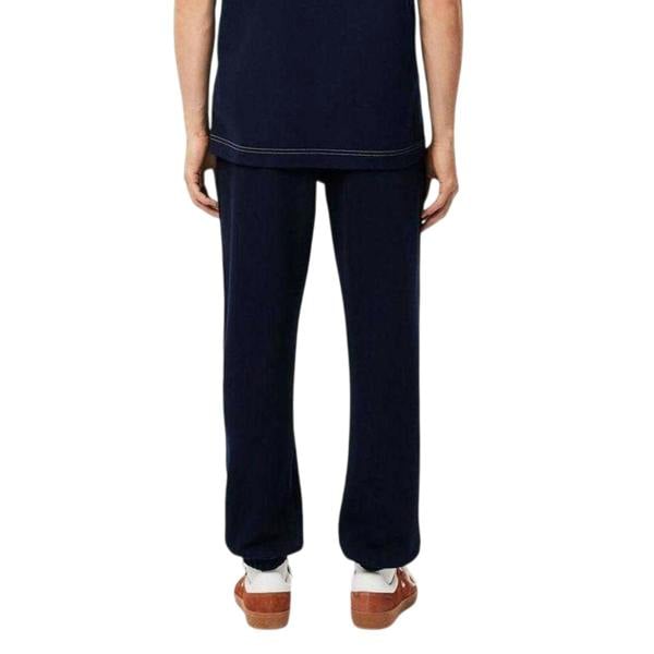 Lacoste Mens Organic Cotton Regular Sweatpants - Navy - 
