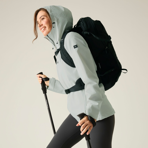 Regatta Womens Oklarna Waterproof Jacket - Gray Dawn