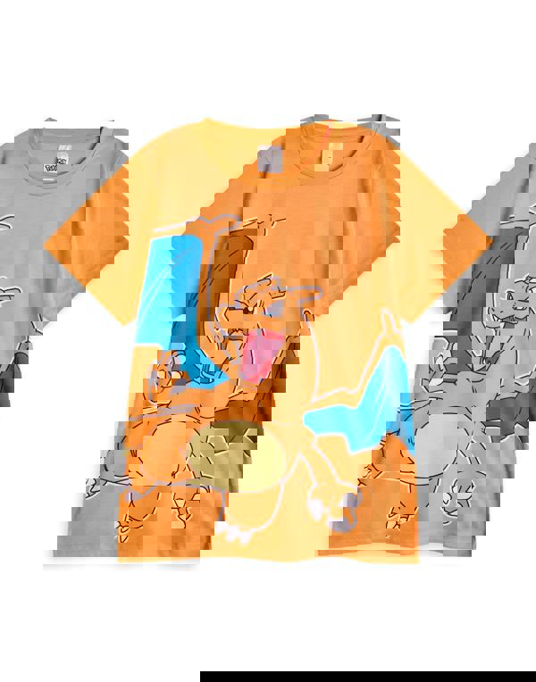 Pokemon Boys Multicoloured Pikachu, Gengar, Charizard Multi-Pack of 3 Short Sleeve Long Leg Pyjama Set