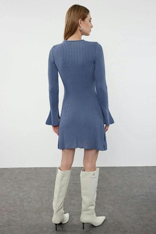 WOVCOR Mini Knit A-Line Dress