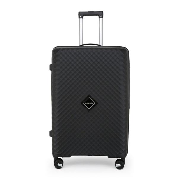Infinity Luggage Dual 4 Wheel Robust Lightweight TSA Hard Shell Suitcase Luggage Travel Bags Set
