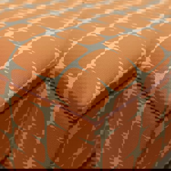 ISTOOLS Artisan Crafted ottoman Square Pouffe with Wooden Legs – Refined Storage & Versatile Living