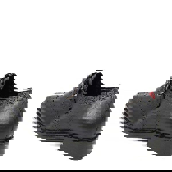 HX London Barnet Monk Strap Brogue Shoes