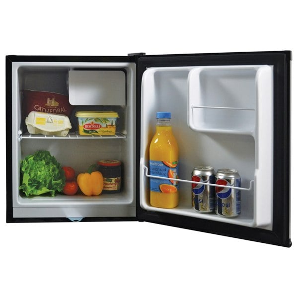 igenix Table Top Fridge with Lockable Door, 41 Litre, Black