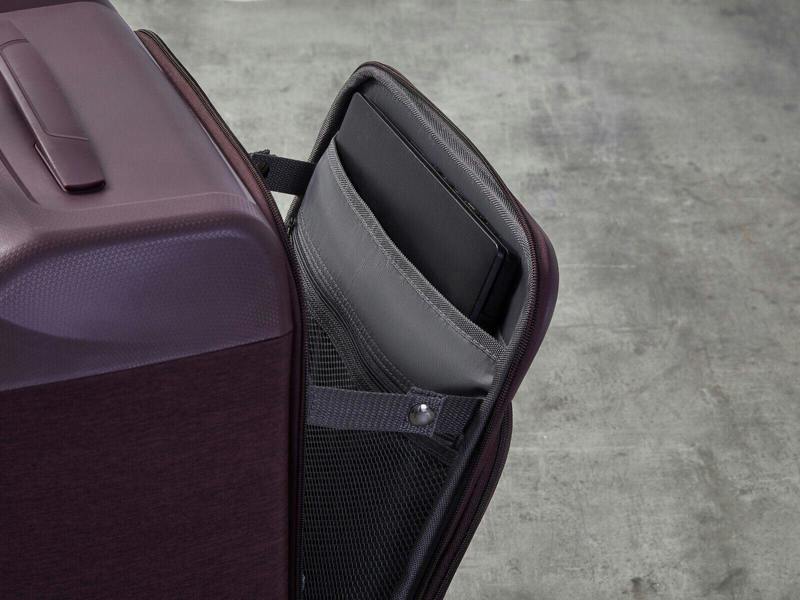 Rock Luggage Lightweight Soft Suitcase 4 Wheel Luggage Travel Trolley Cases Cabin Bags