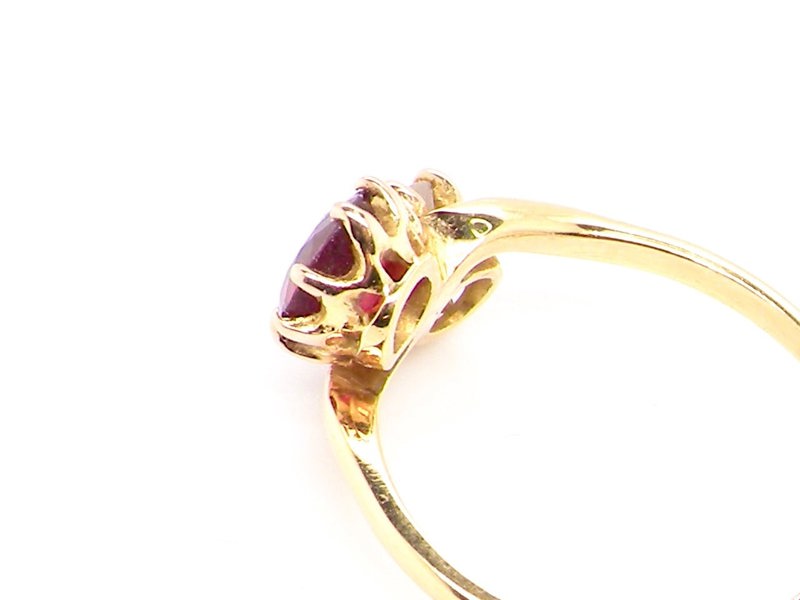 Vintage Tom A fine ruby and diamond two stone diamond ring