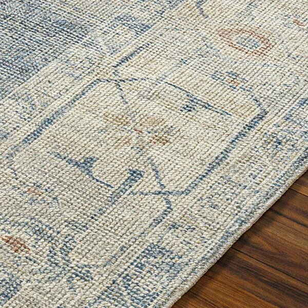 Livabliss Becki Owens Luca BONC2300 Vintage Blue Brown Green Traditional Vintage Boho Rug