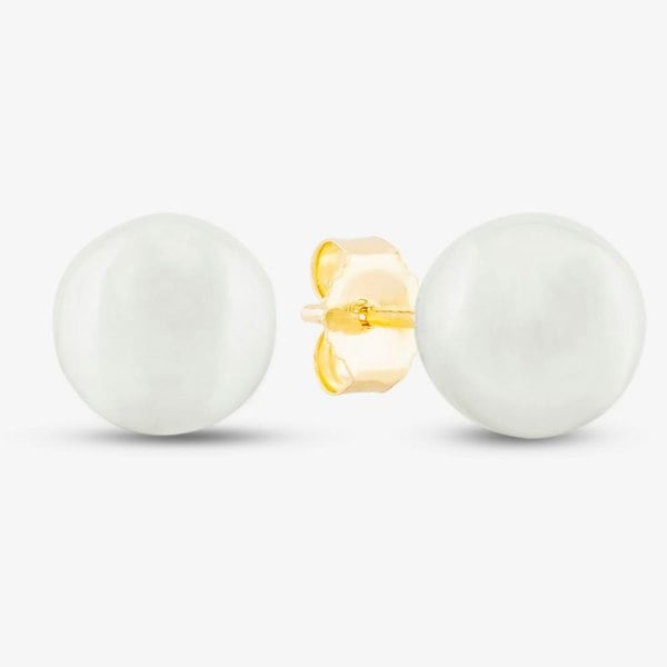 T. H. Baker 9ct Yellow Gold Freshwater Pearl Stud Earrings EOZ107RF