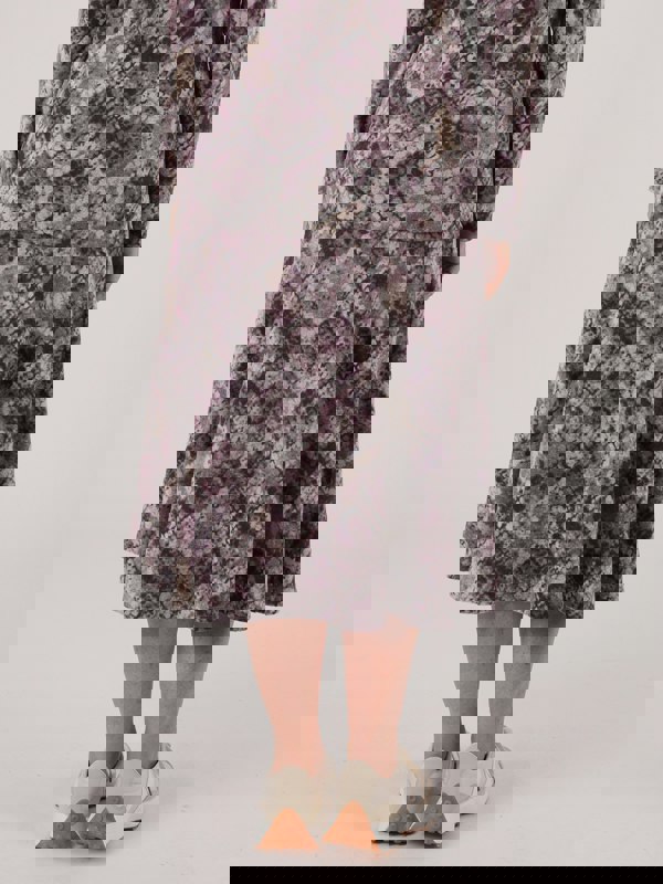 TIGI-Wear Mosaic Print Skirt - Short