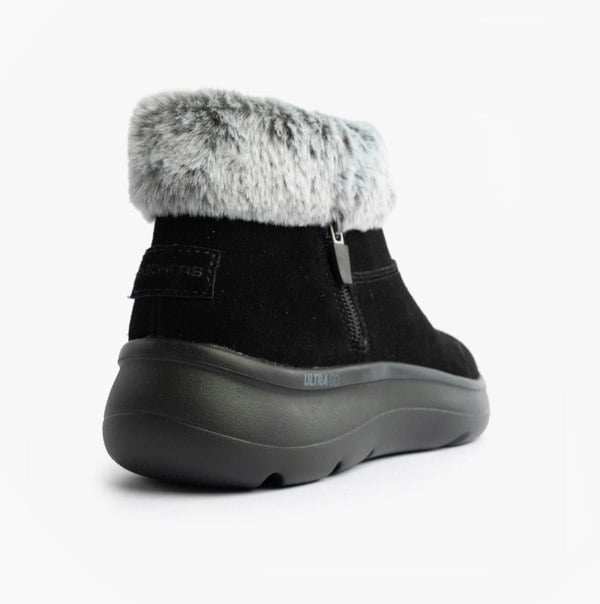Skechers ON-THE-GO ENCORE - SNOW-CAPPE Womens Boots Black/Gray
