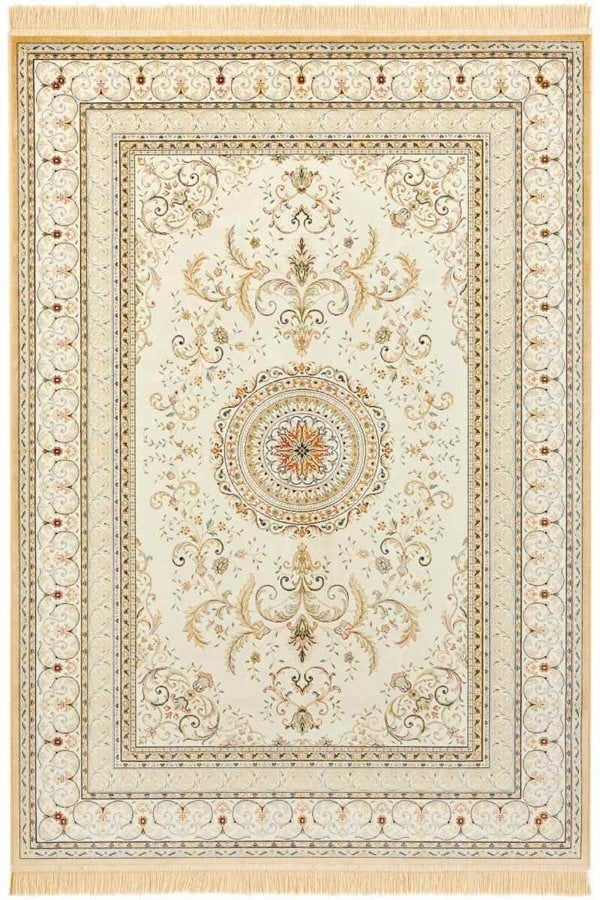 The Rugs Fringed Vintage Bordered Rug - Stylish & Practical