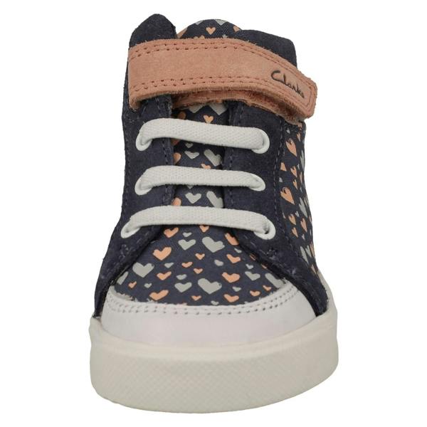 Clarks Girls Clarks Pattern Detailed Ankle Boots City Hop K