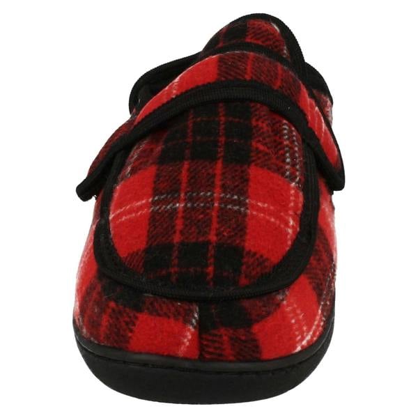 Spot On Ladies Spot On Removable Memory Foam Insole Slippers CT-16002