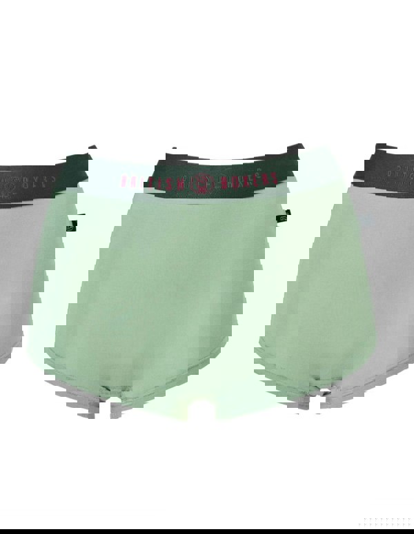 British Boxers Multipack! 4 Pairs of Women's Bamboo Hipster Boxer Briefs – Forest Berry