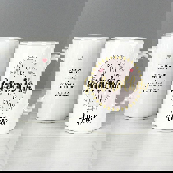 Personalised Memento Company Personalised 'Best Godmother' Mug