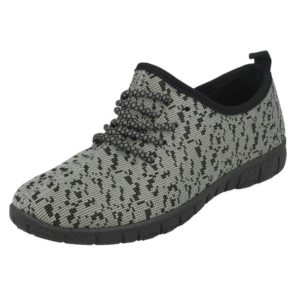 Reflex Ladies Reflex Lace Up Sporty Pumps