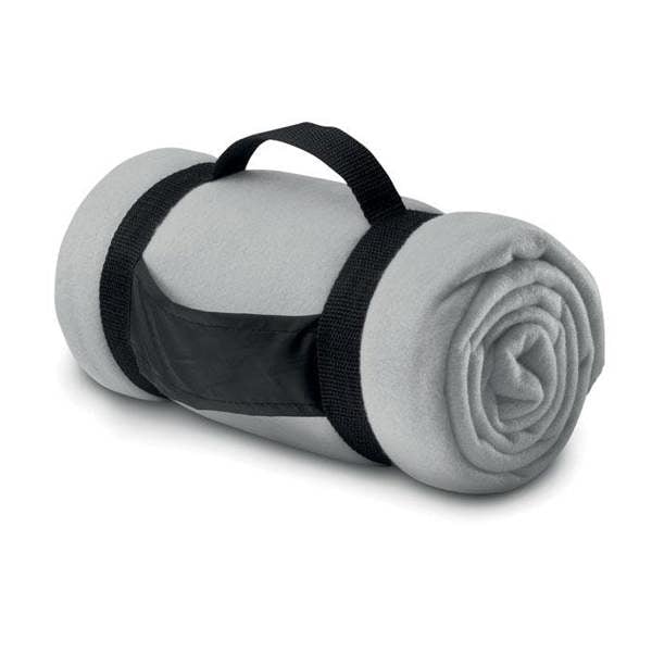 MidOcean Stavenger Fleece Blanket - Matt Silver - 