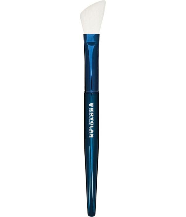 Kryolan Blue Master Contoured Blusher Brush