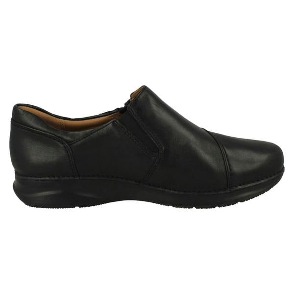 Clarks Ladies Clarks Unstructured Wedge Sole Shoes Appley Zip