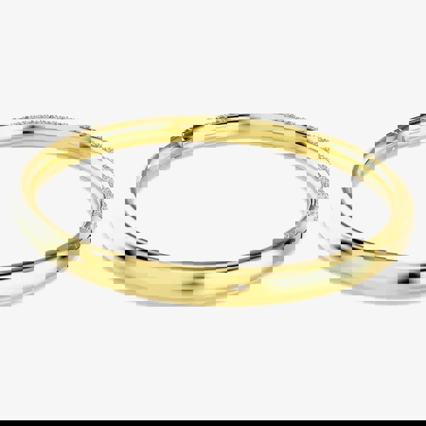 Swarovski Sublima Gold Tone Plated Snow Pave Bangle 5723337