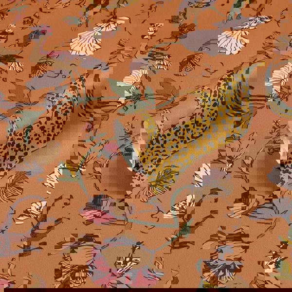 Furn Wildlings Wallpaper - Warm Sienna