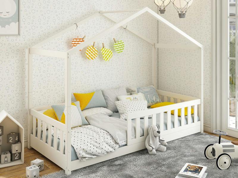 Froya Evolutionary House Bed White