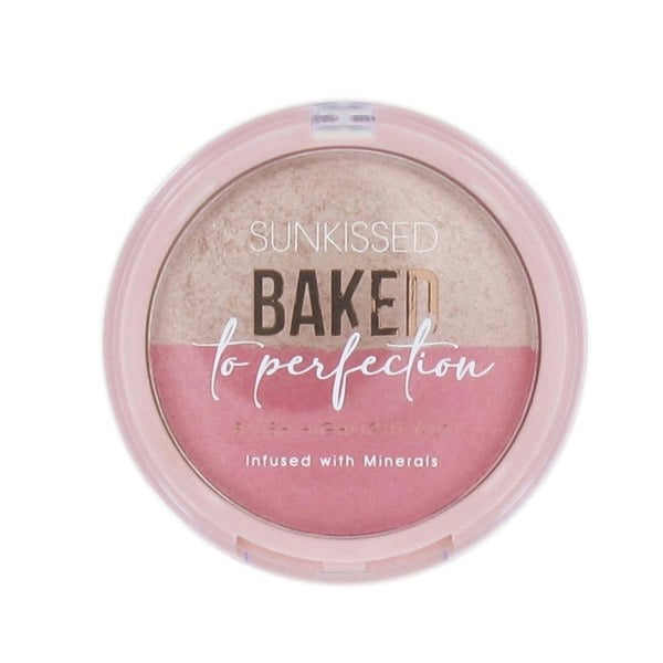 Sunkissed Baked To Perfection Blush & Highlight Duo 12g - Infused with Minerals